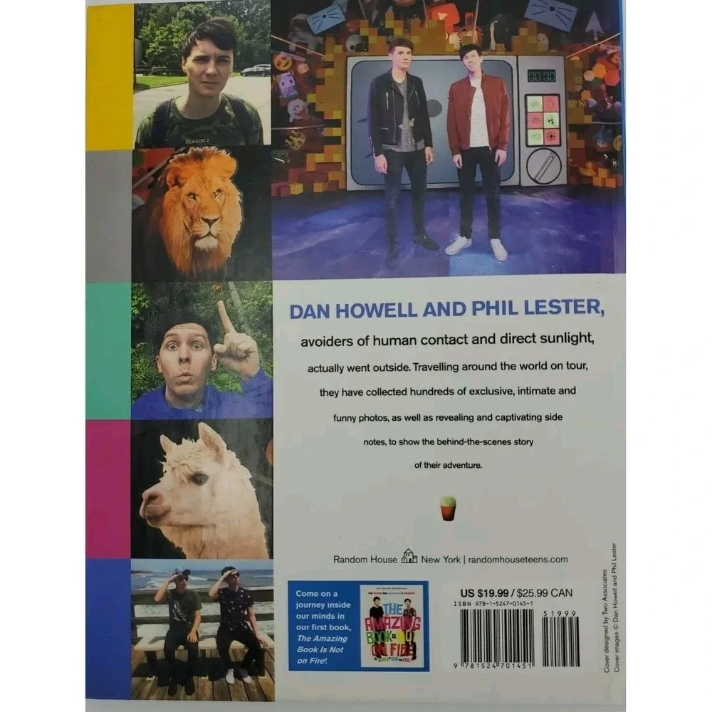 Dan and Phil Go Outside 2016 by Phil Lester and Dan‎ Howell (Hardcover)